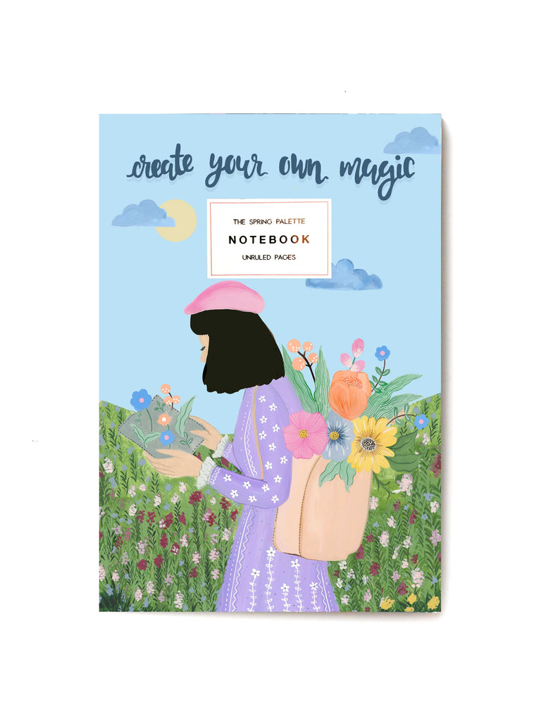 Create Your Own Magic Notebook - The Spring Palette
