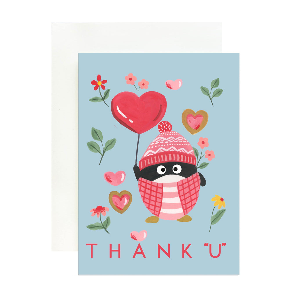 THE SPRING PALETTE Greeting Card Say Thank You Greeting Card