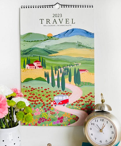 Introducing The Travel Wall Calendar 2023