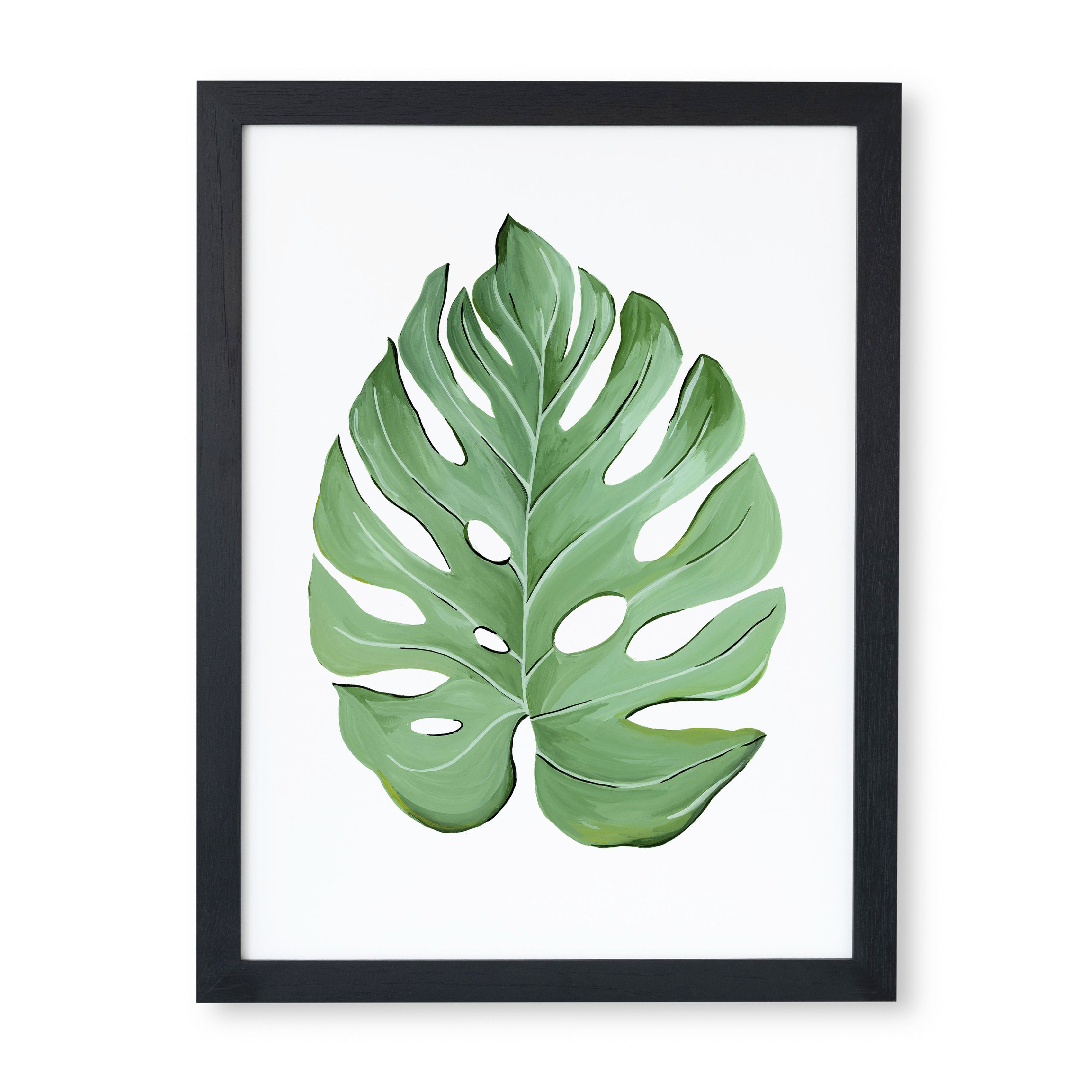 Monstera Leaf Art Print