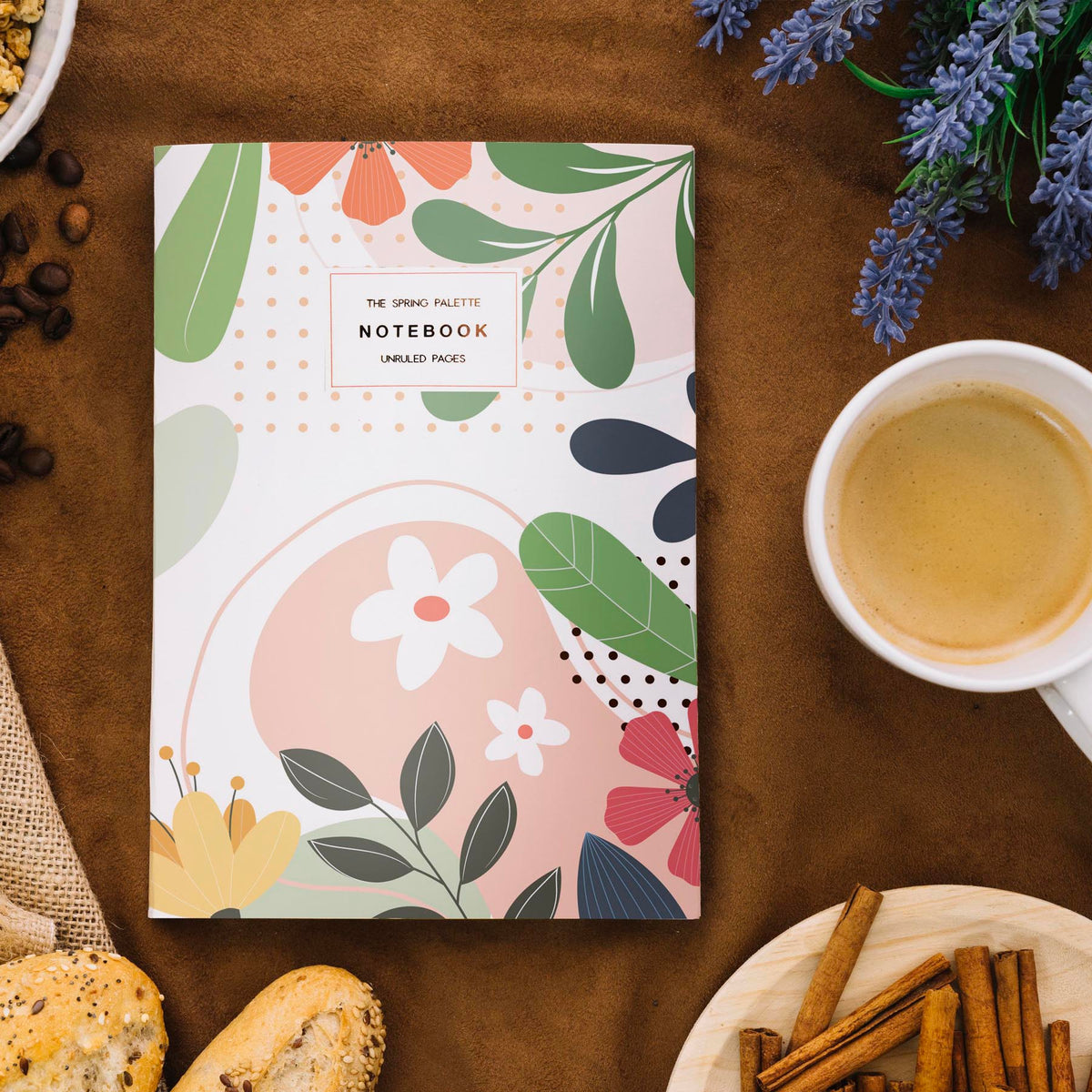 Set of 3 Notebooks | Floral Garden – The Spring Palette