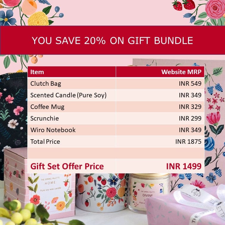 THE SPRING PALETTE Gift Amore Gift Set | Personalized gift hamper for Occasion (Birthday, Anniversary, Farewell)