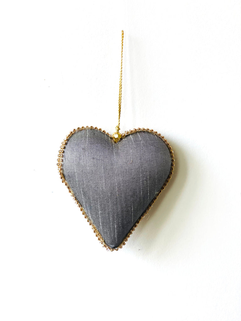 Baby Sequin Heart Ornament - The Spring Palette
