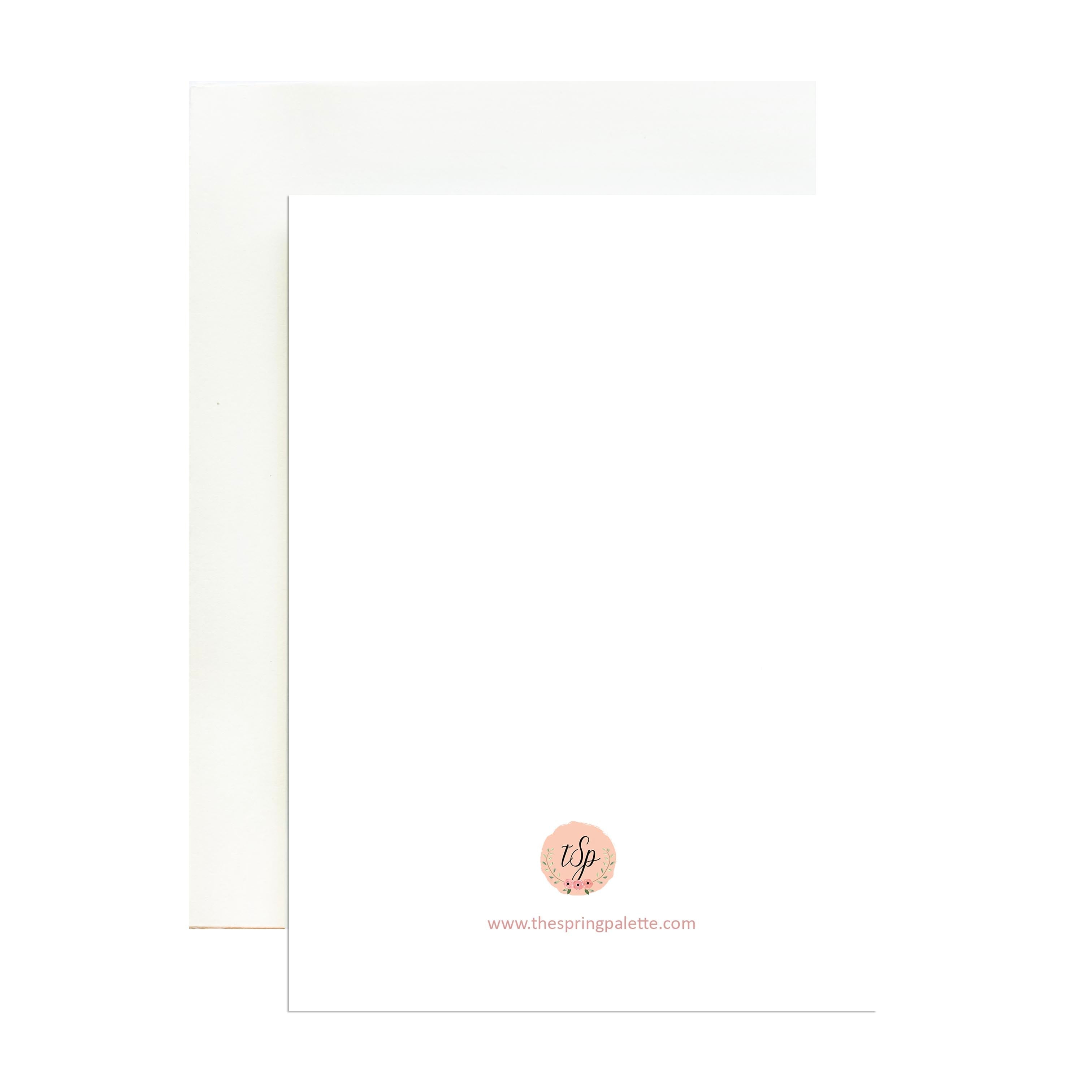 Be Mine Greeting Card - The Spring Palette