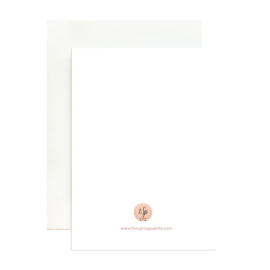 Be Mine Greeting Card - The Spring Palette