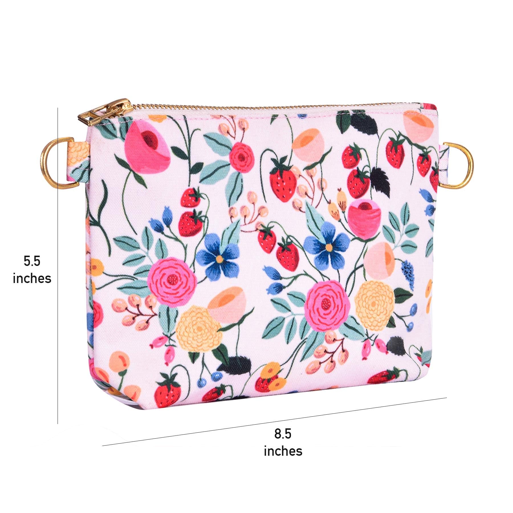 The Spring Palette Pouch Belle Fleur Clutch Pouch
