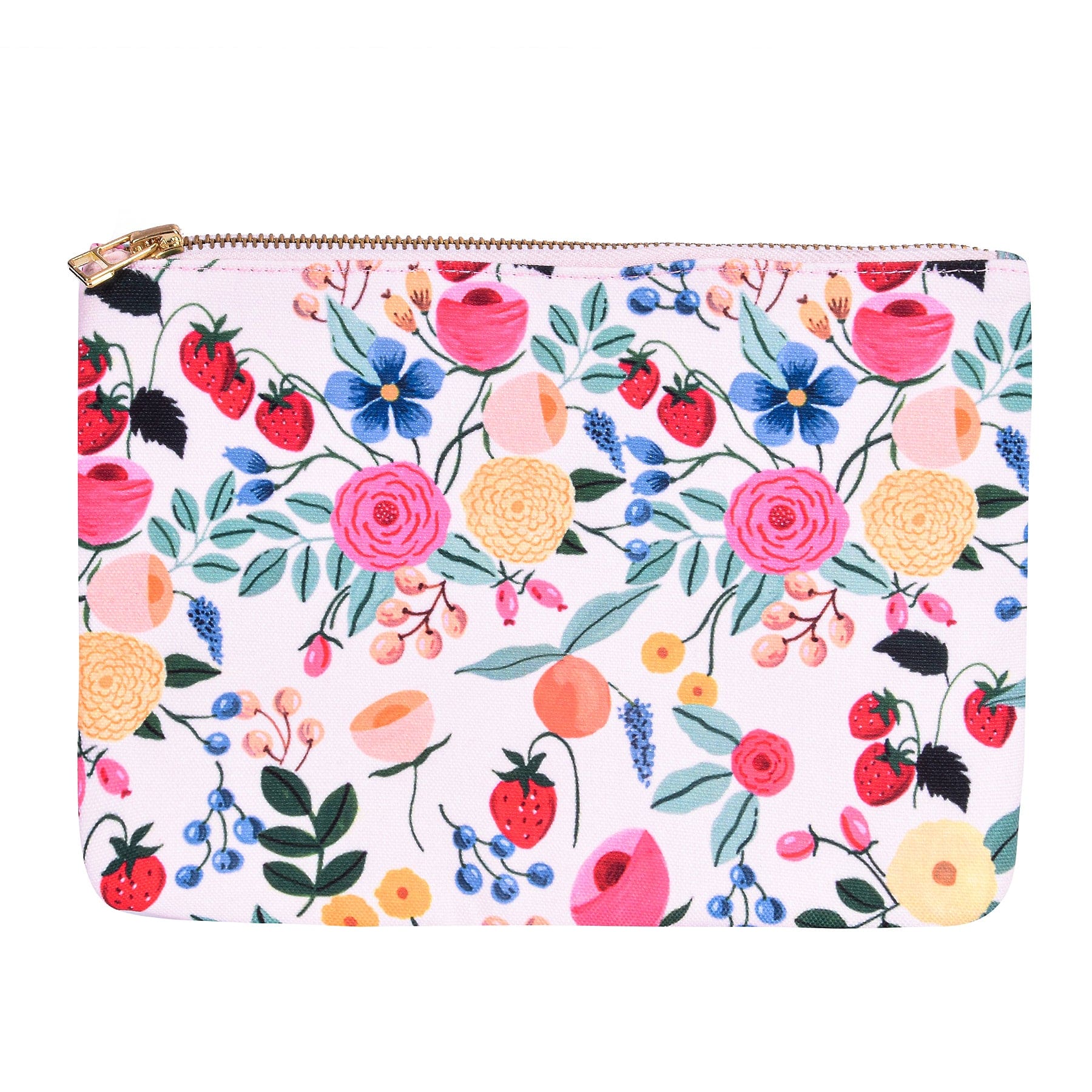 The Spring Palette Pouch Belle Fleur Flat Pouch