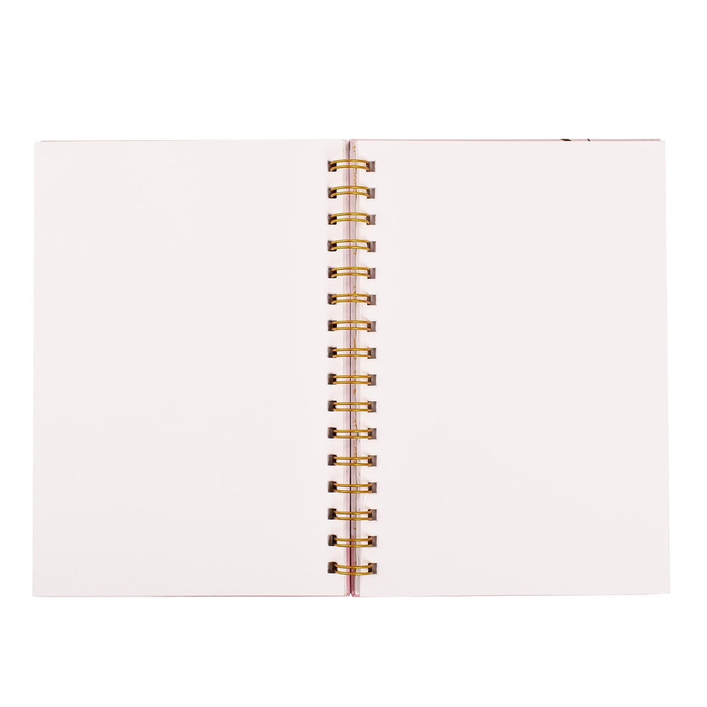 THE SPRING PALETTE Stationery Belle Fleur Hard-Bound Spiral Notebook