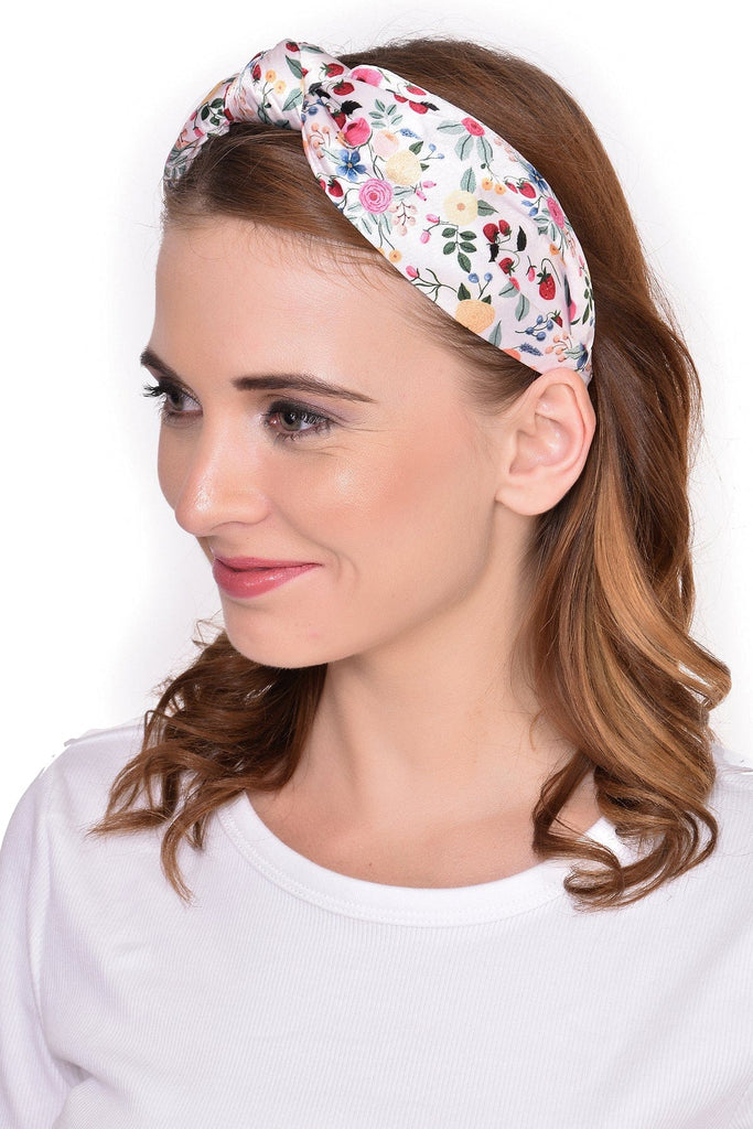 THE SPRING PALETTE Hair Accessory Belle Fleur Knotted Headband