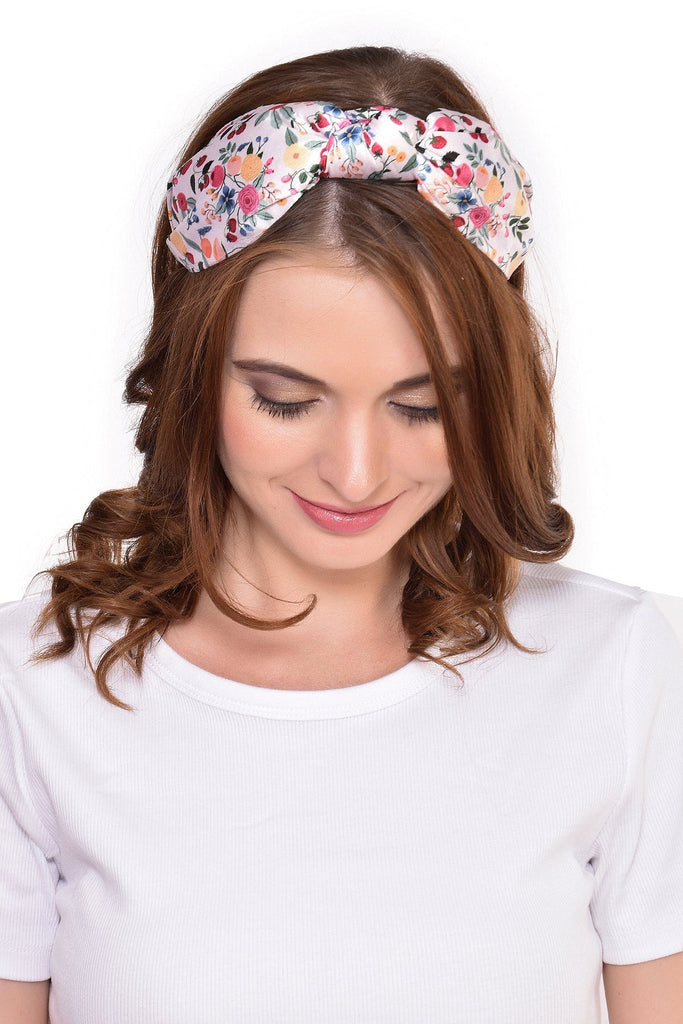 THE SPRING PALETTE Hair Accessory Belle Fleur Knotted Headband