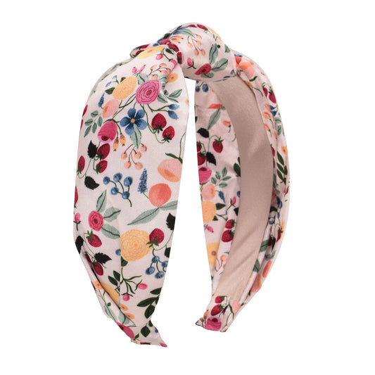 THE SPRING PALETTE Hair Accessory Belle Fleur Knotted Headband