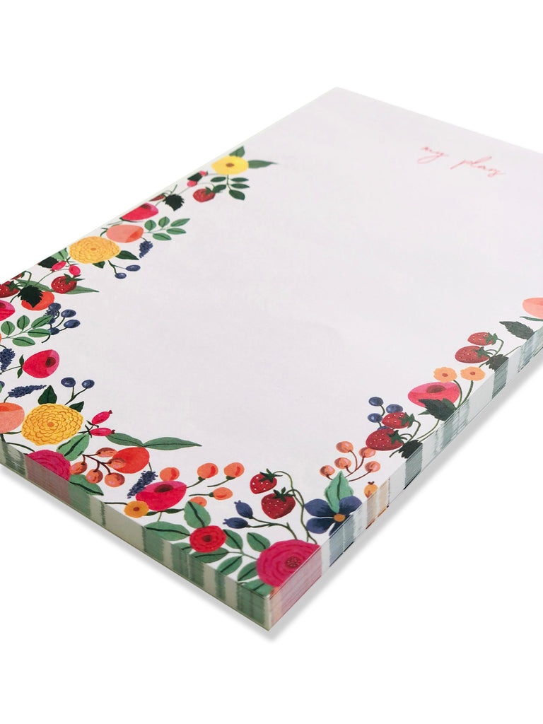 THE SPRING PALETTE Belle Fleur Notepad