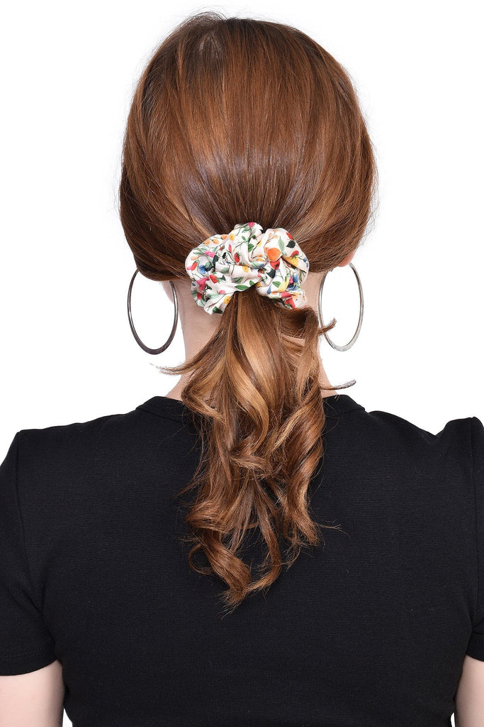 THE SPRING PALETTE Hair Accessory Belle Fleur Regular Scrunchie