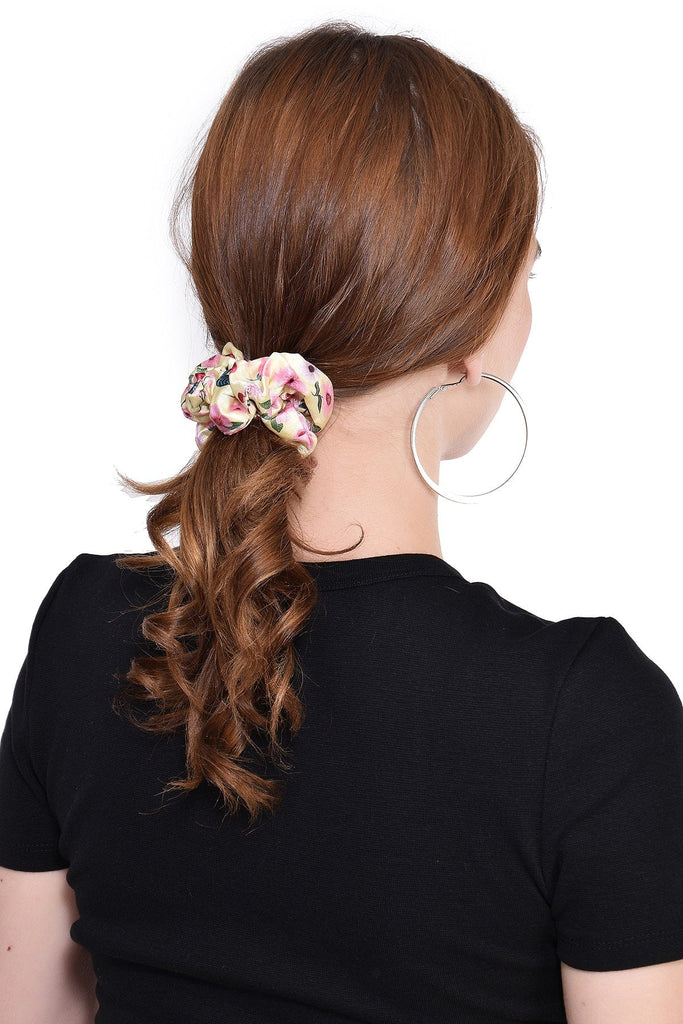 THE SPRING PALETTE Hair Accessory Berry Punch Regular Scrunchie