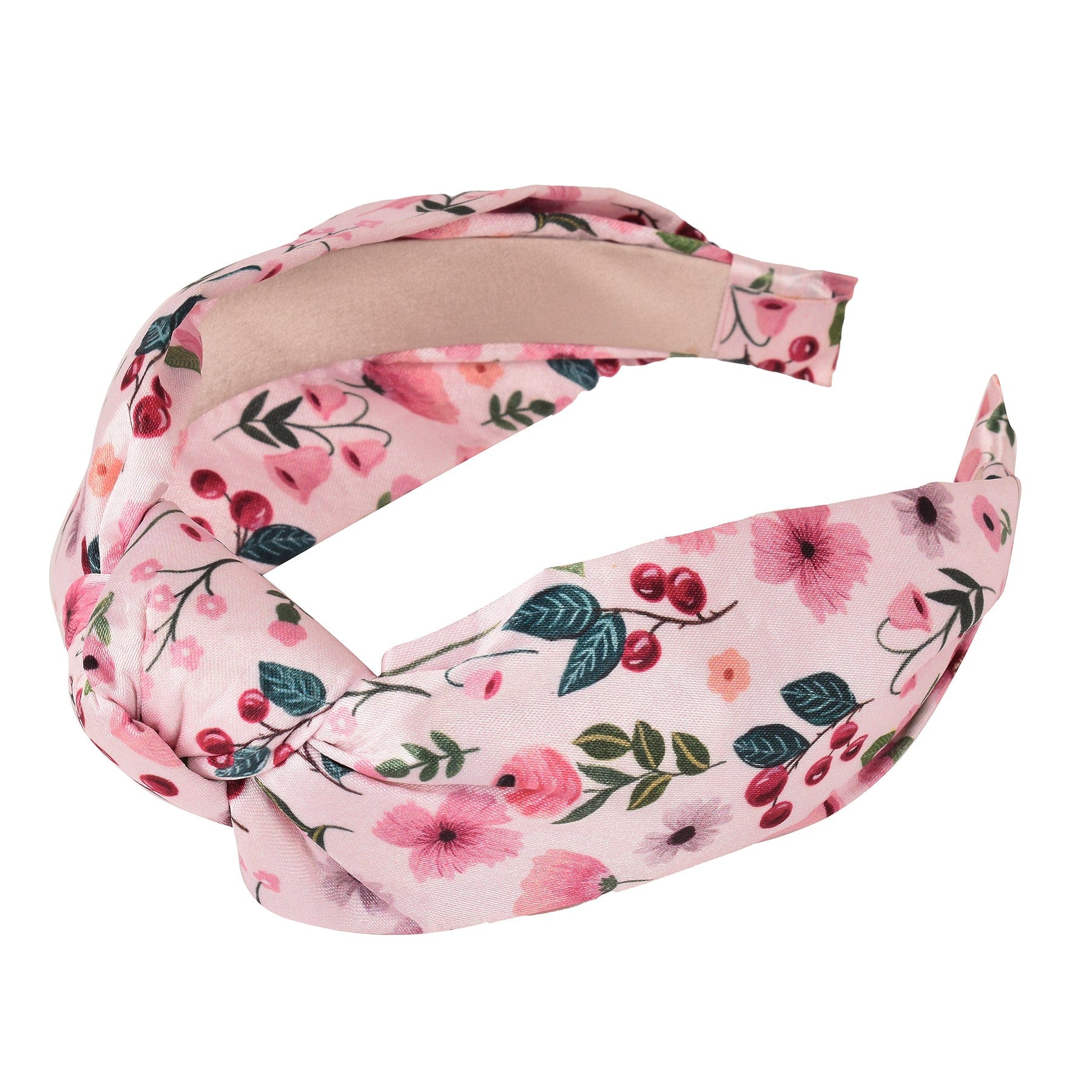 THE SPRING PALETTE Hair Accessory Berry Punch Top-knotted Headband