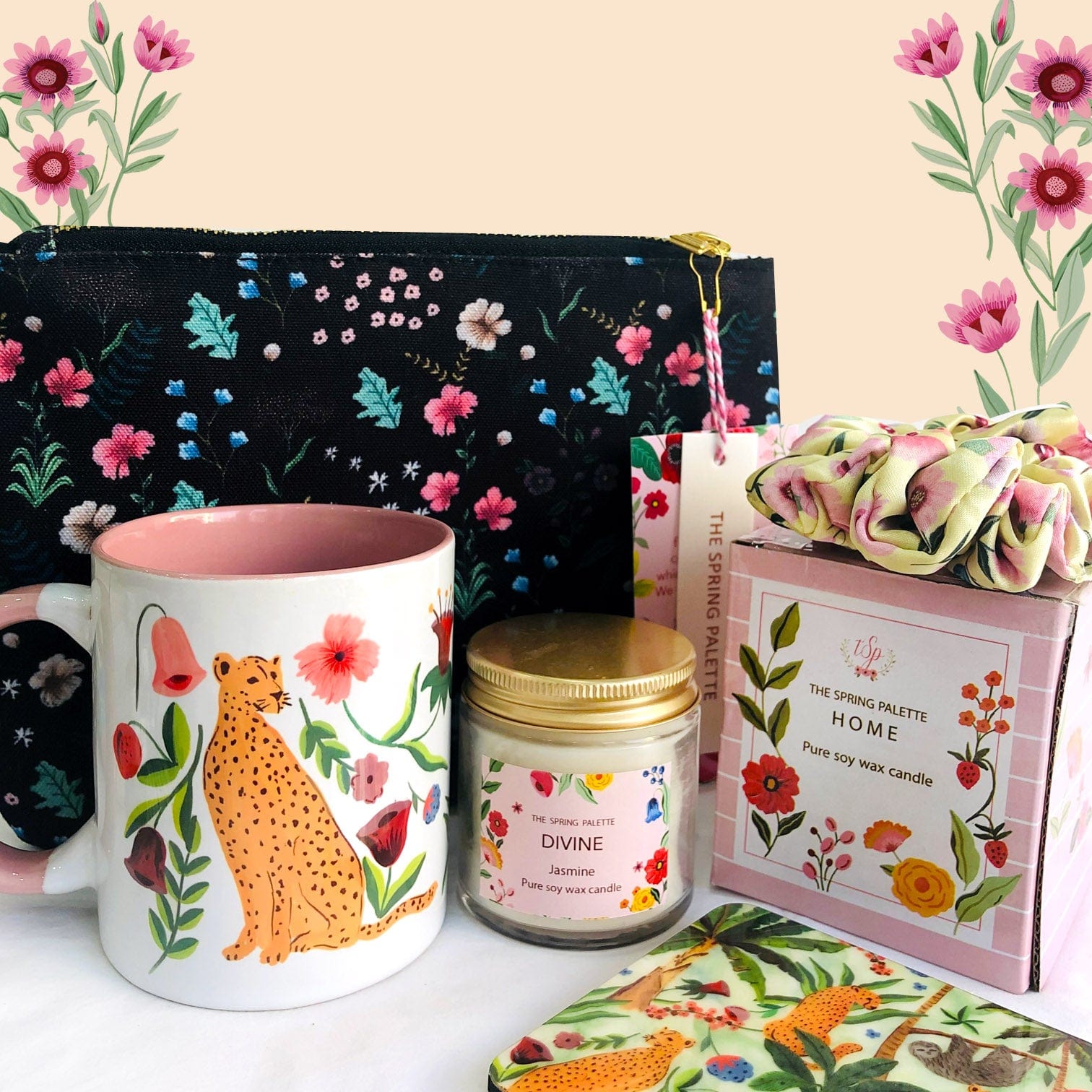 THE SPRING PALETTE Gift Big Cat Gift Set