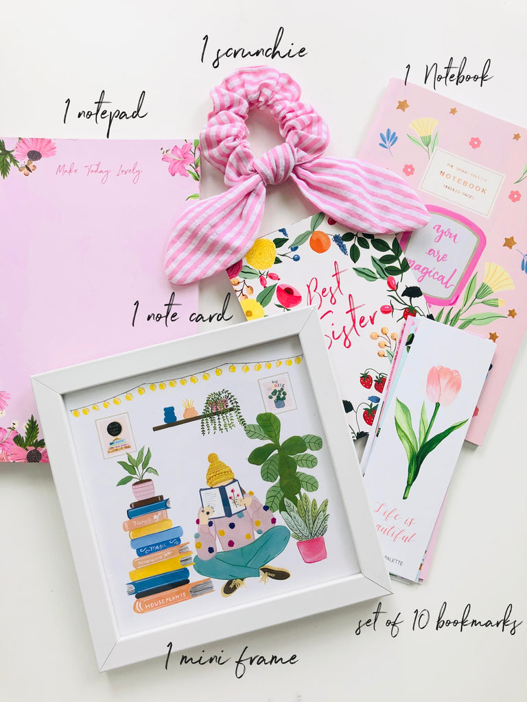 The Spring Palette Gift Book Lover Gift Set