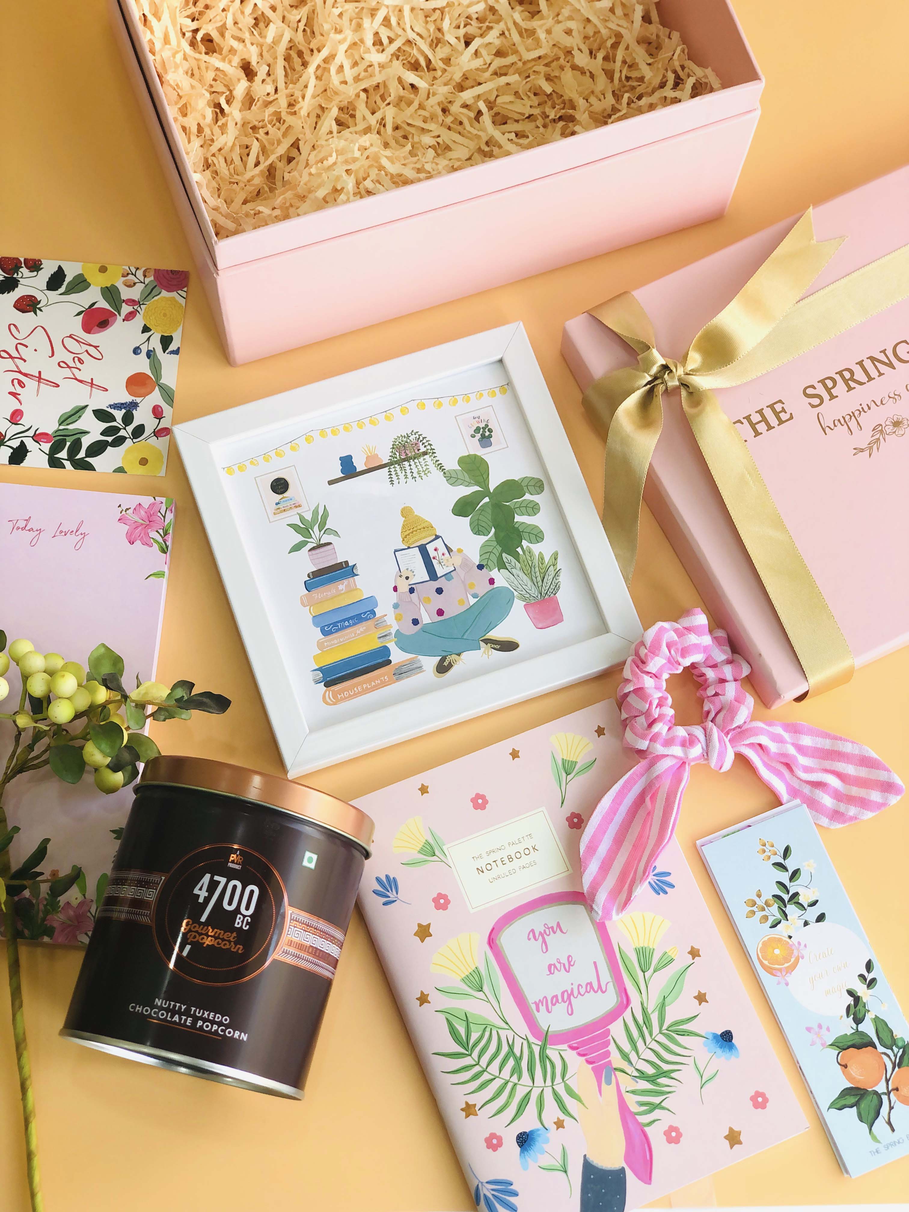 The Spring Palette Gift Book Lover Gift Set