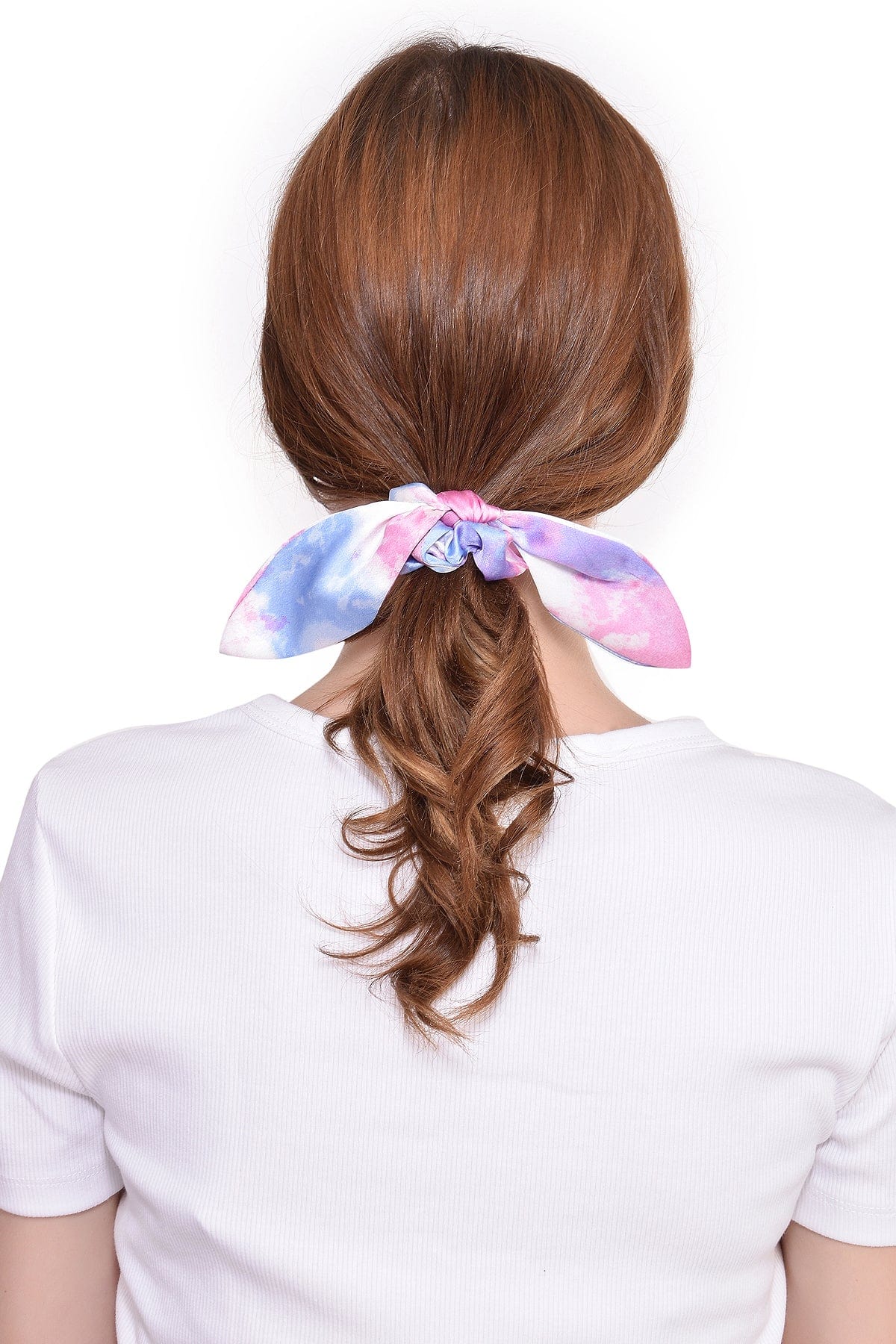THE SPRING PALETTE Hair Accessory Candyfloss Bow Scrunchie
