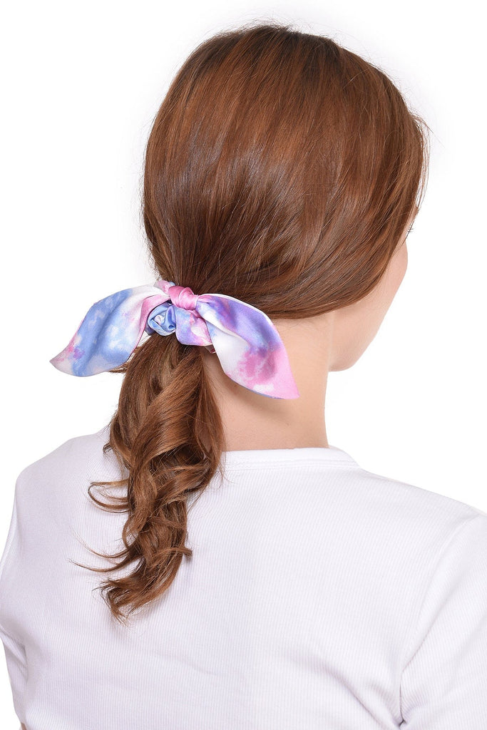THE SPRING PALETTE Hair Accessory Candyfloss Bow Scrunchie