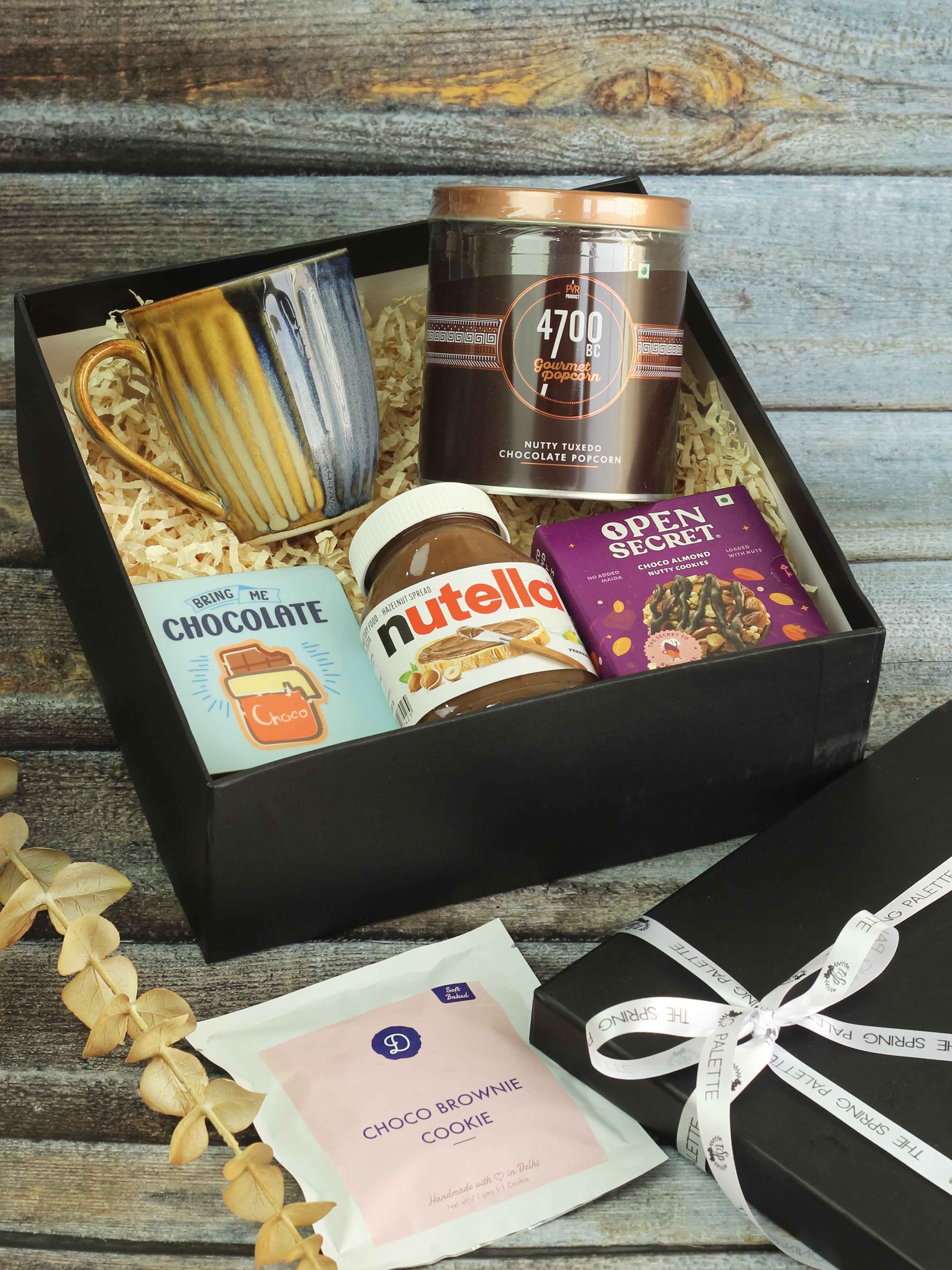 The Spring Palette Gift Chocoholic Gift Hamper