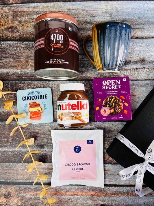 The Spring Palette Gift Chocoholic Gift Hamper