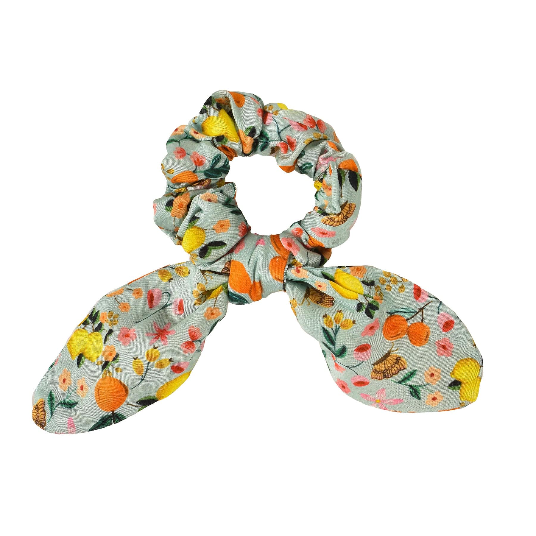 THE SPRING PALETTE Hair Accessory Citrus Bunch Bow Scrunchie