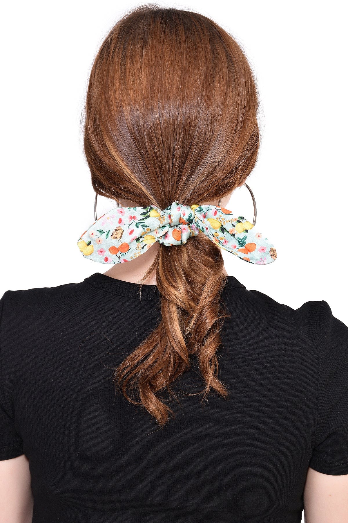 THE SPRING PALETTE Hair Accessory Citrus Bunch Bow Scrunchie