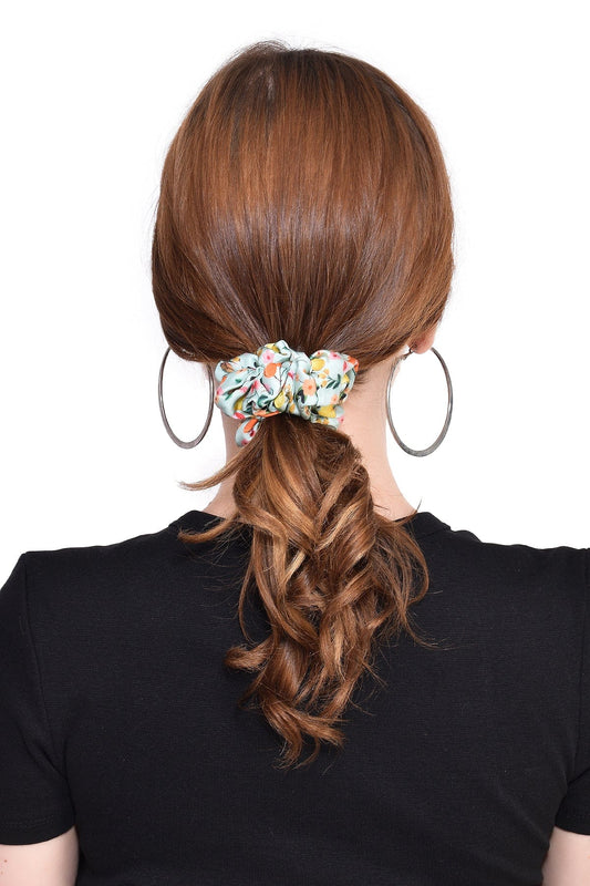 THE SPRING PALETTE Hair Accessory Citrus Bunch Regular Scrunchie