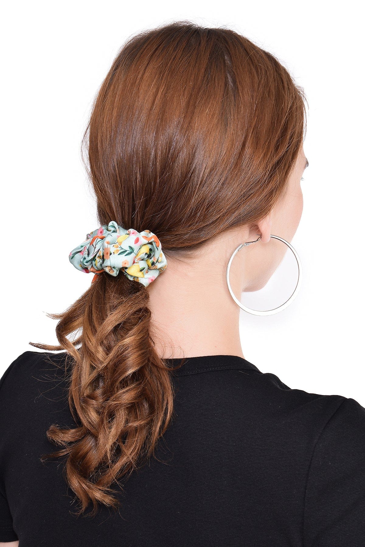 THE SPRING PALETTE Hair Accessory Citrus Bunch Regular Scrunchie