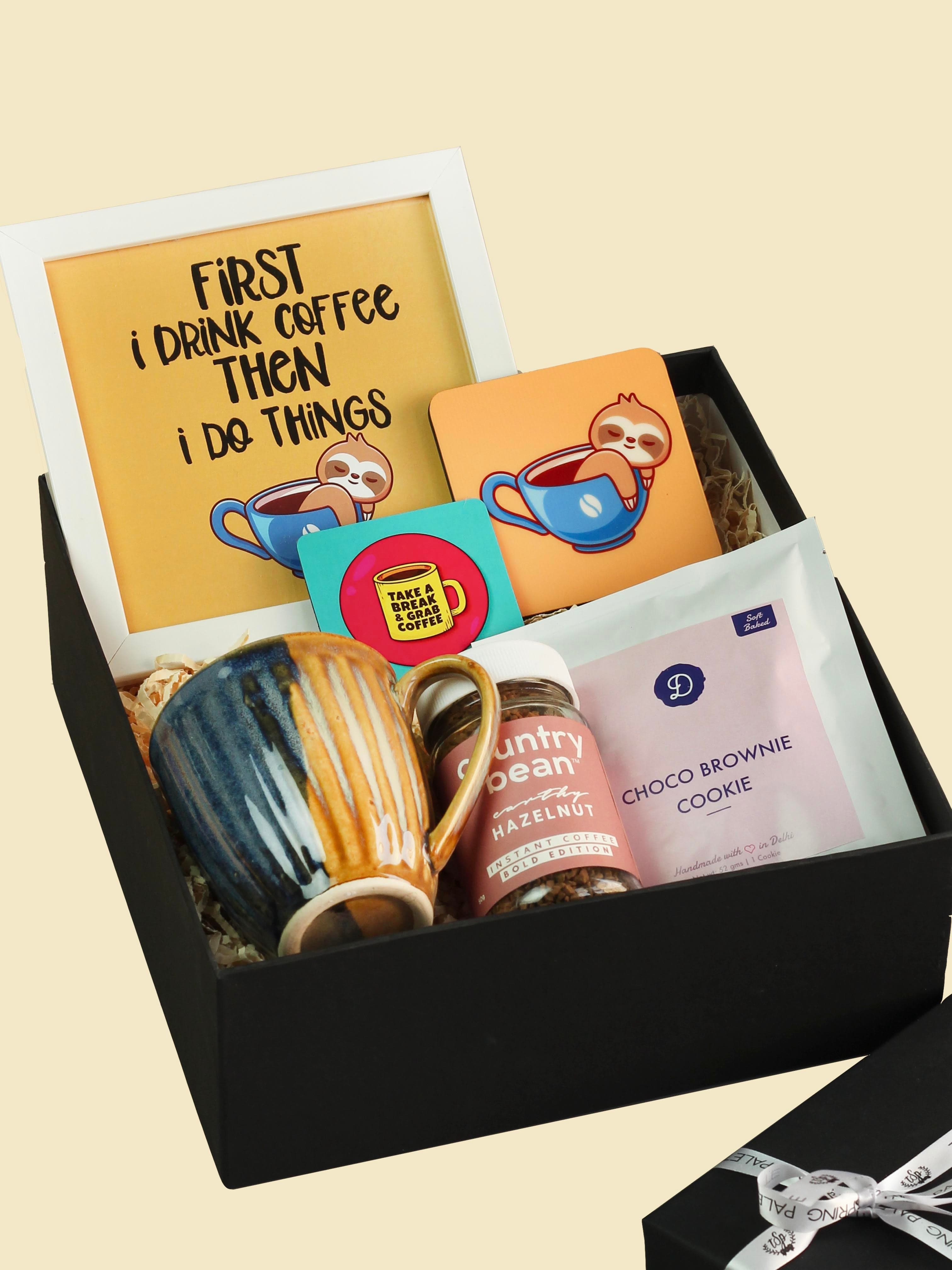 The Spring Palette Gift Coffee Lovers Gift Hamper