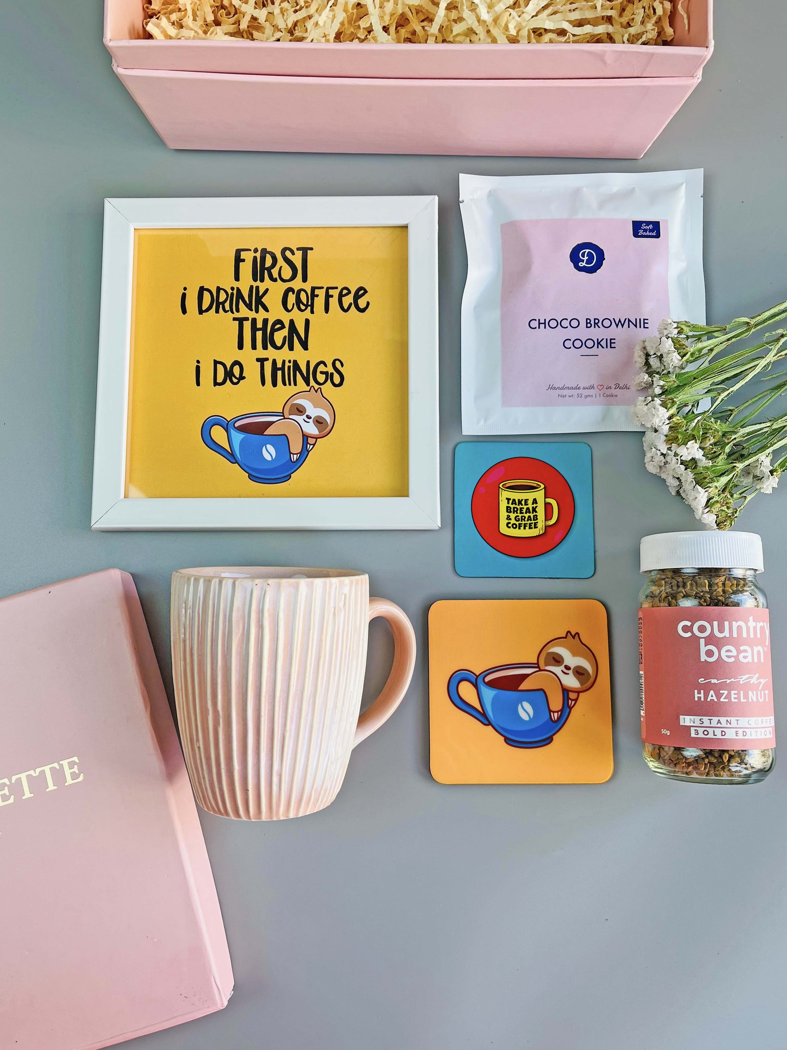 The Spring Palette Gift Coffee Lovers Gift Hamper