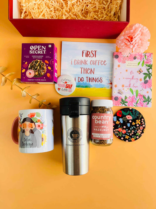 The Spring Palette Gift Coffee O'Clock Gift Hamper