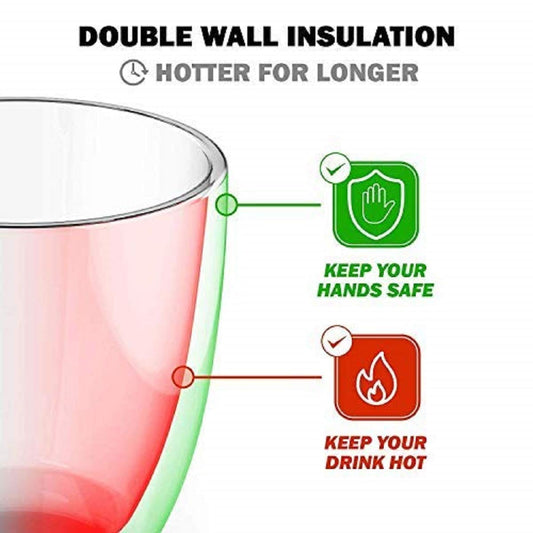 The Spring Palette Gift Double Wall Heart Mug