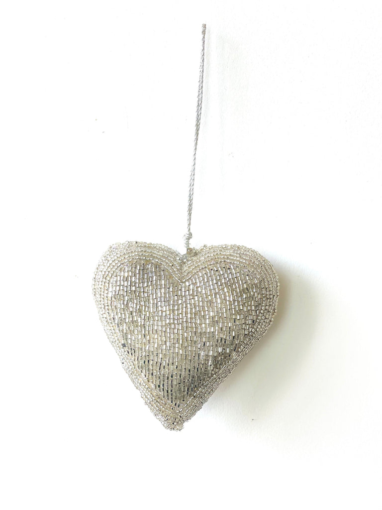 Embellished Heart Ornament - The Spring Palette
