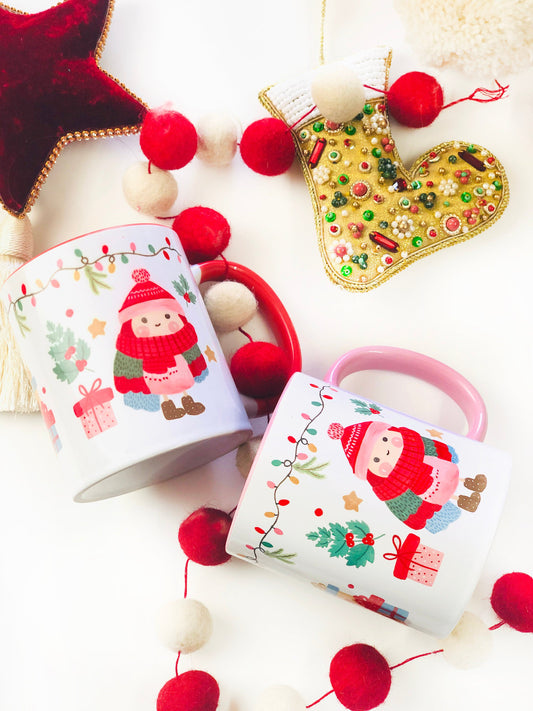 Emma's winter diary Mug - The Spring Palette