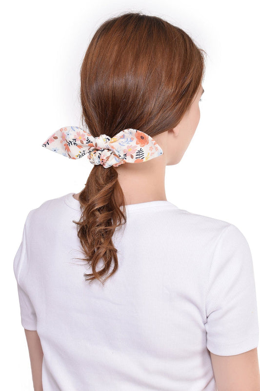 THE SPRING PALETTE Hair Accessory Enchanted Forest Bow Scrunchie