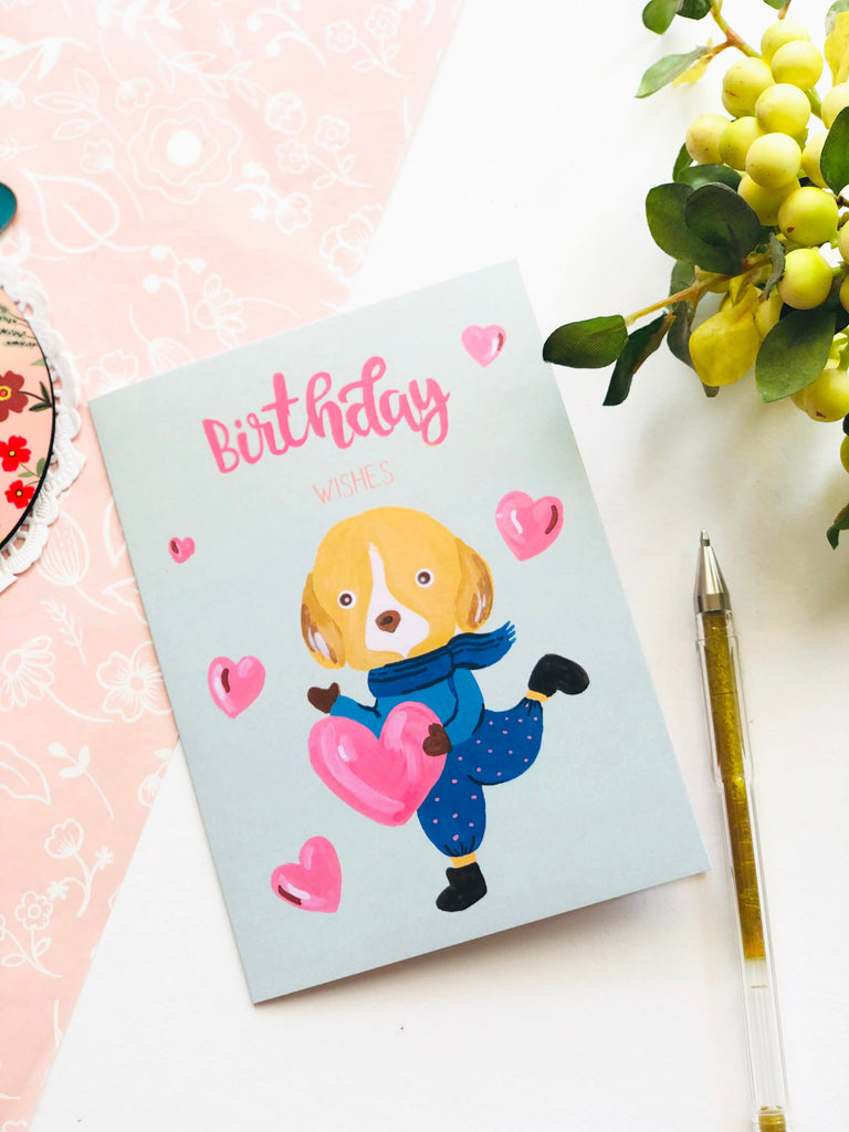 THE SPRING PALETTE Greeting Card Express Love Birthday Card Greeting Card