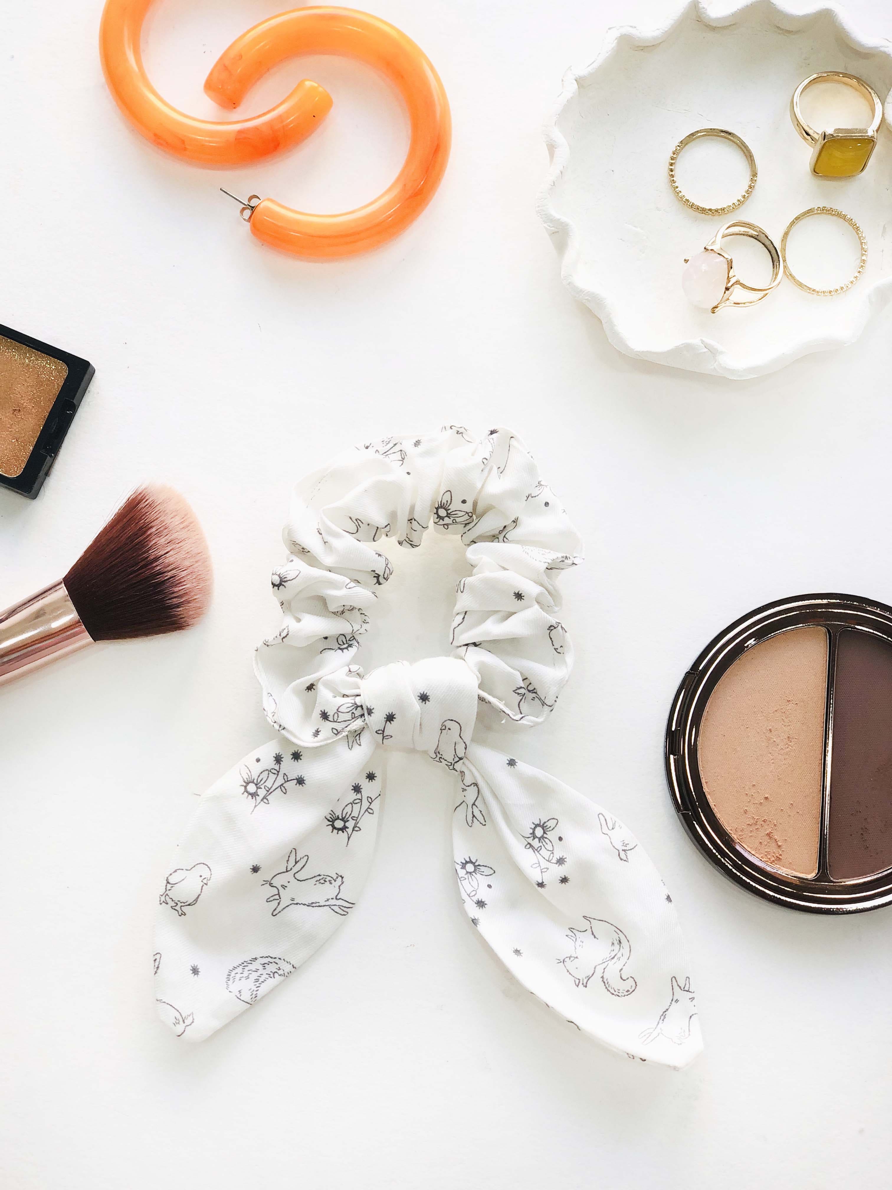 THE SPRING PALETTE Hair Accessory Fairy Tales Bow Scrunchie