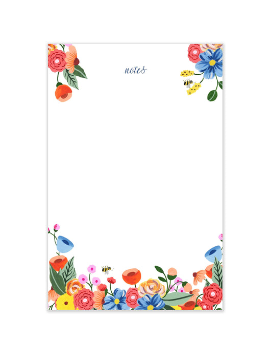 THE SPRING PALETTE Florence Notepad