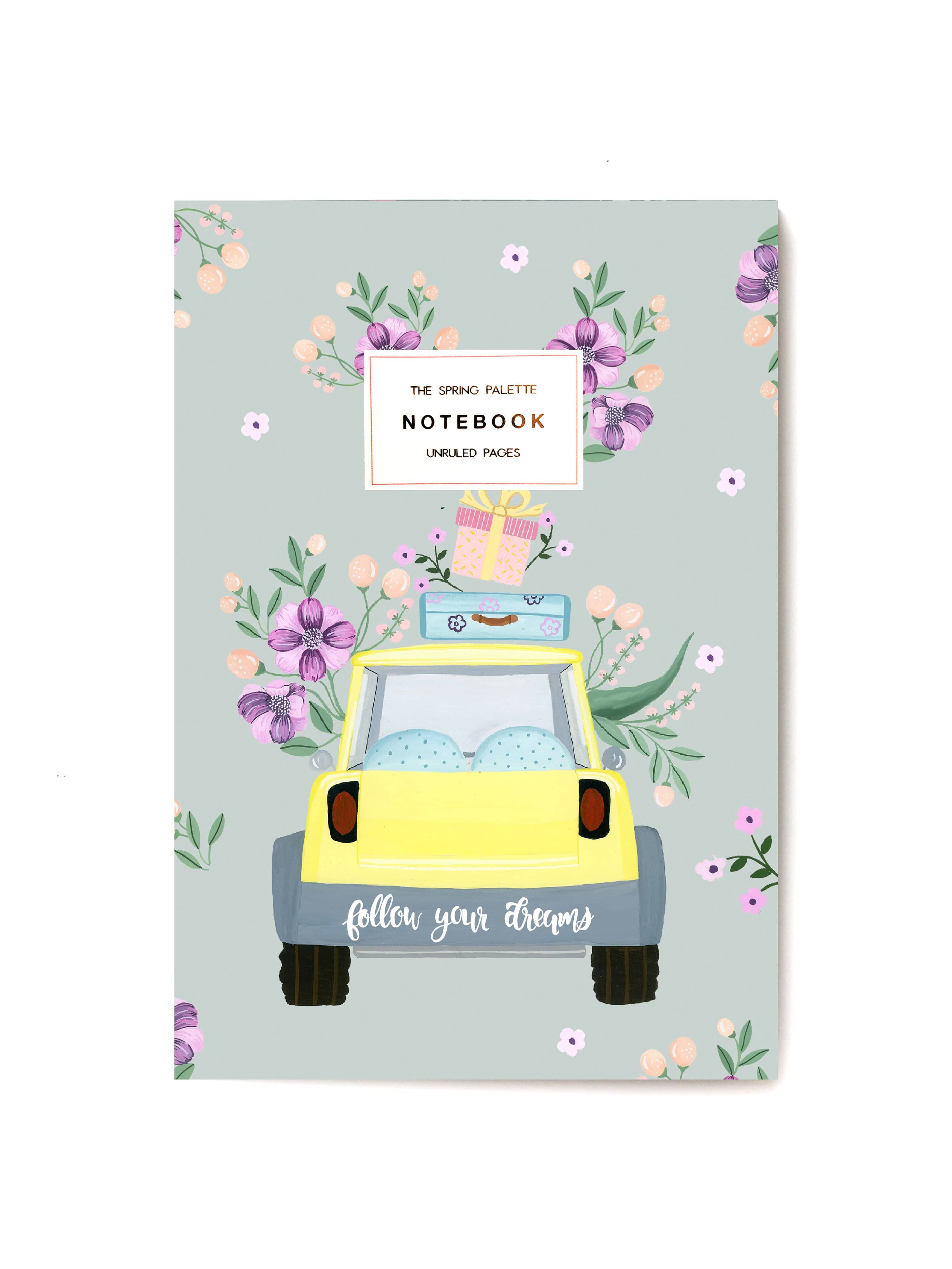 Follow Your Dreams Notebook - The Spring Palette