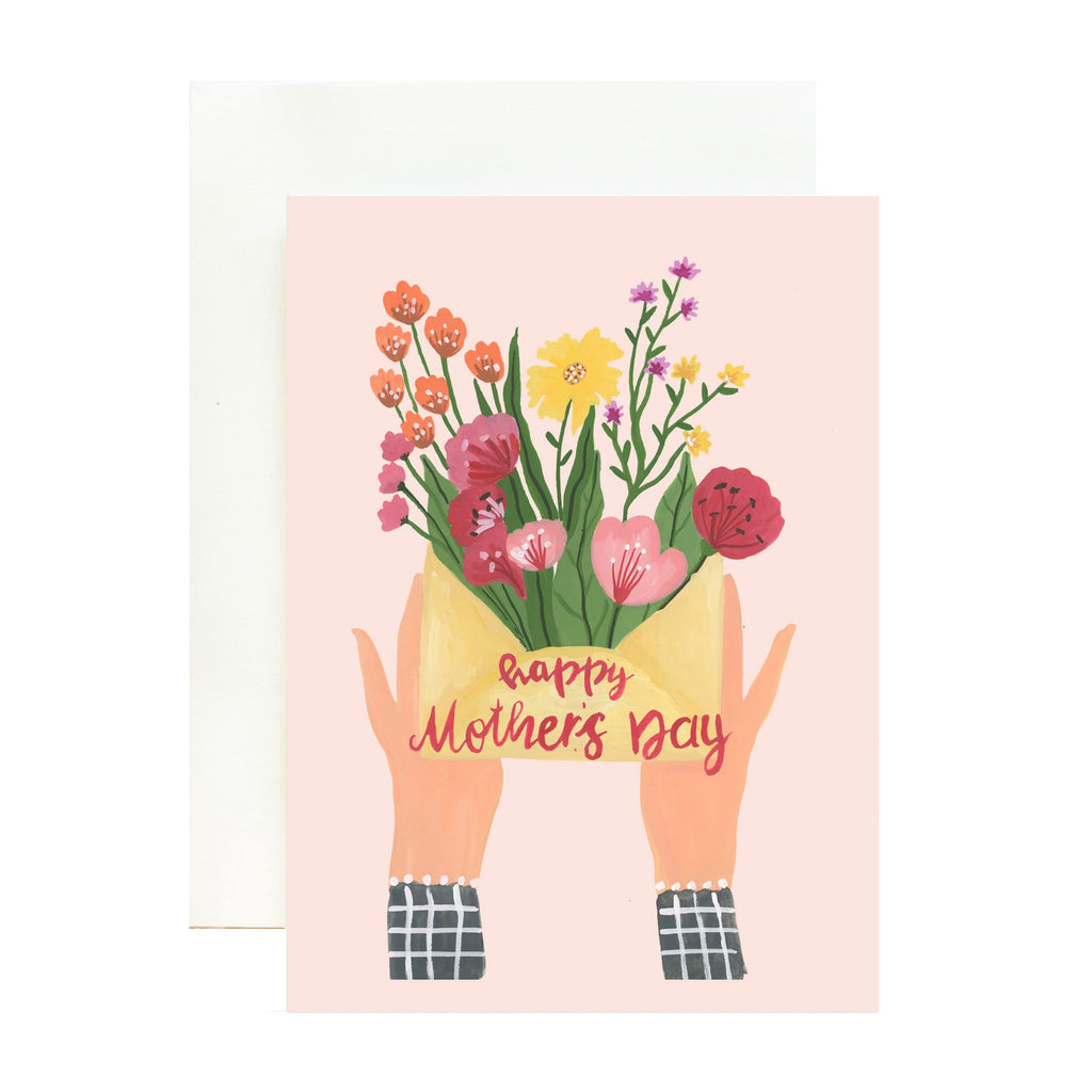 THE SPRING PALETTE Greeting Card Happy Mothers Day Card
