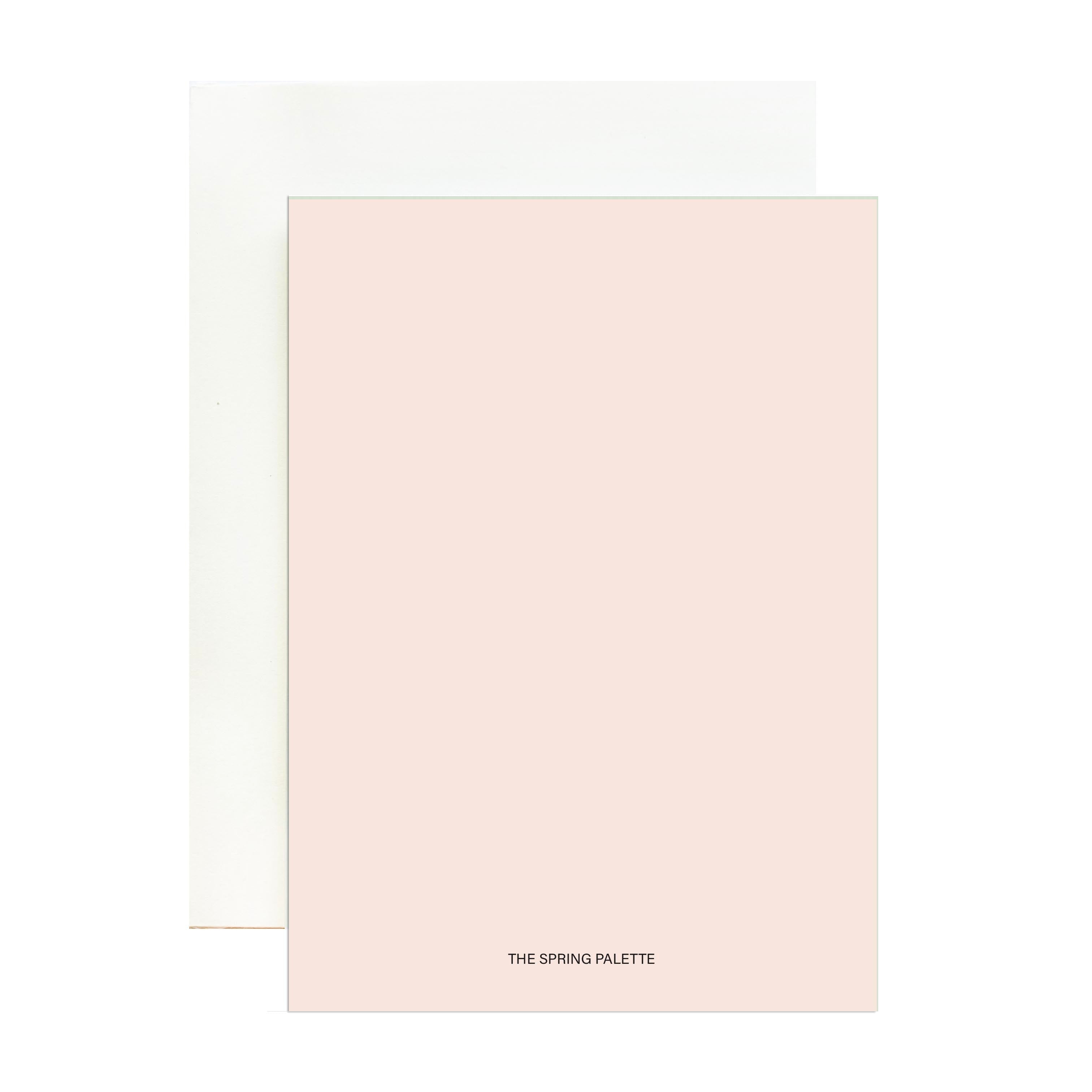 THE SPRING PALETTE Greeting Card Happy Mothers Day Card