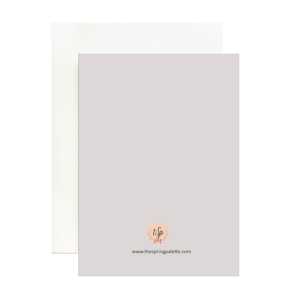 I love You Greeting Card - The Spring Palette
