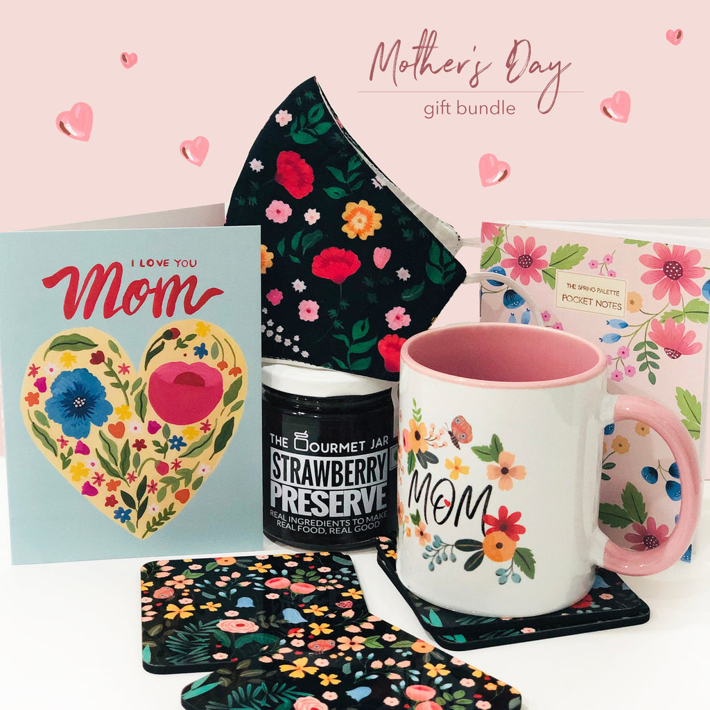 The Spring Palette Gift I Love You Mom Gift Set (Bundle of 6 products)