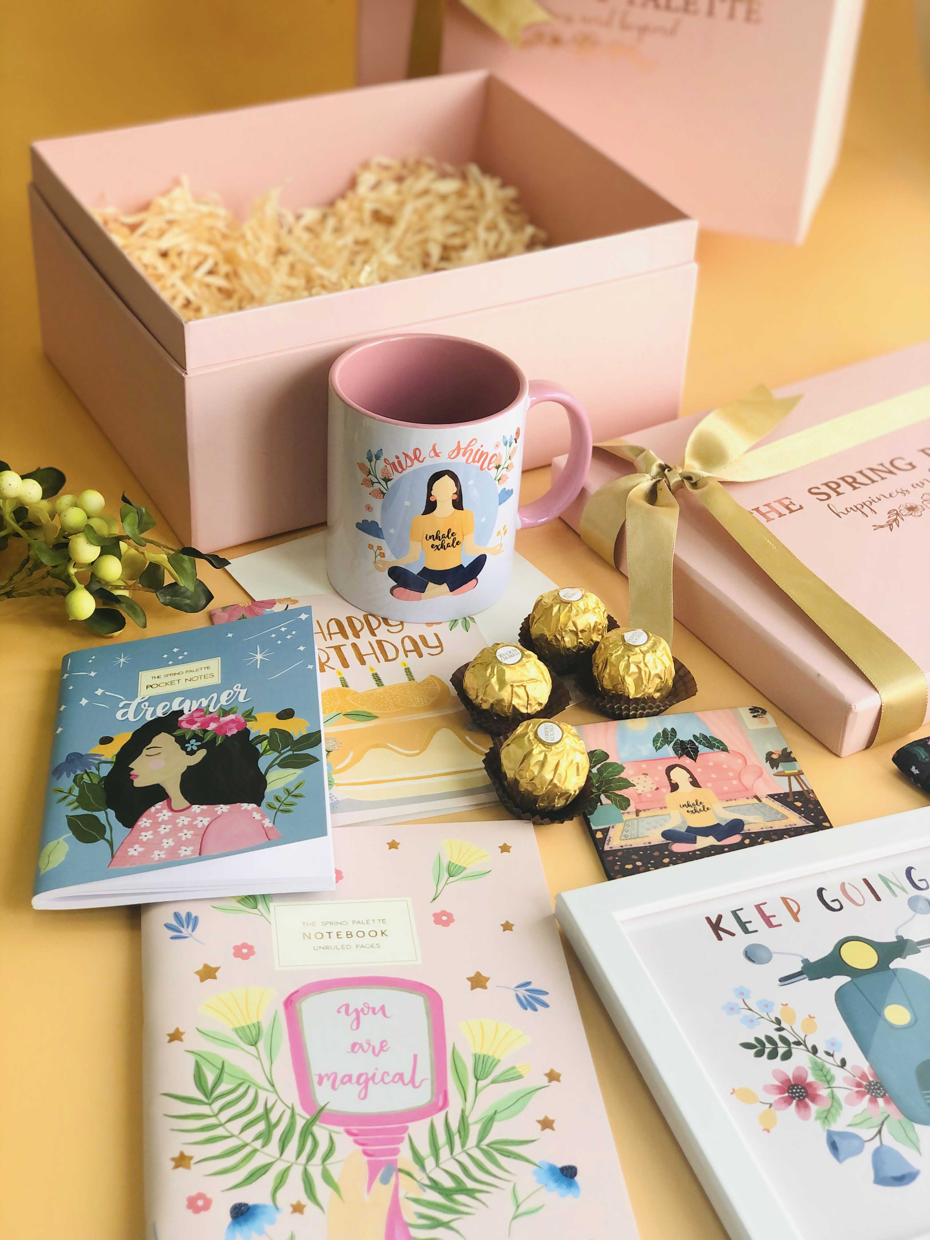 The Spring Palette Gift Keep Going Gift Set