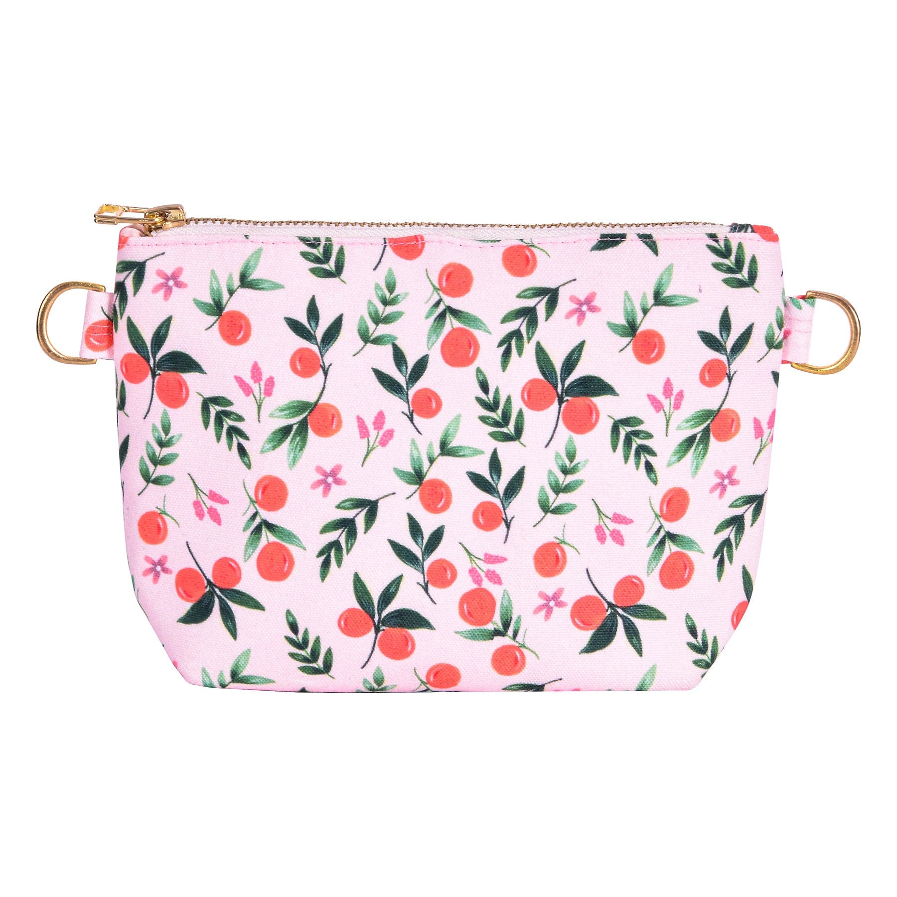 The Spring Palette Pouch Mandarin Garden Clutch Pouch