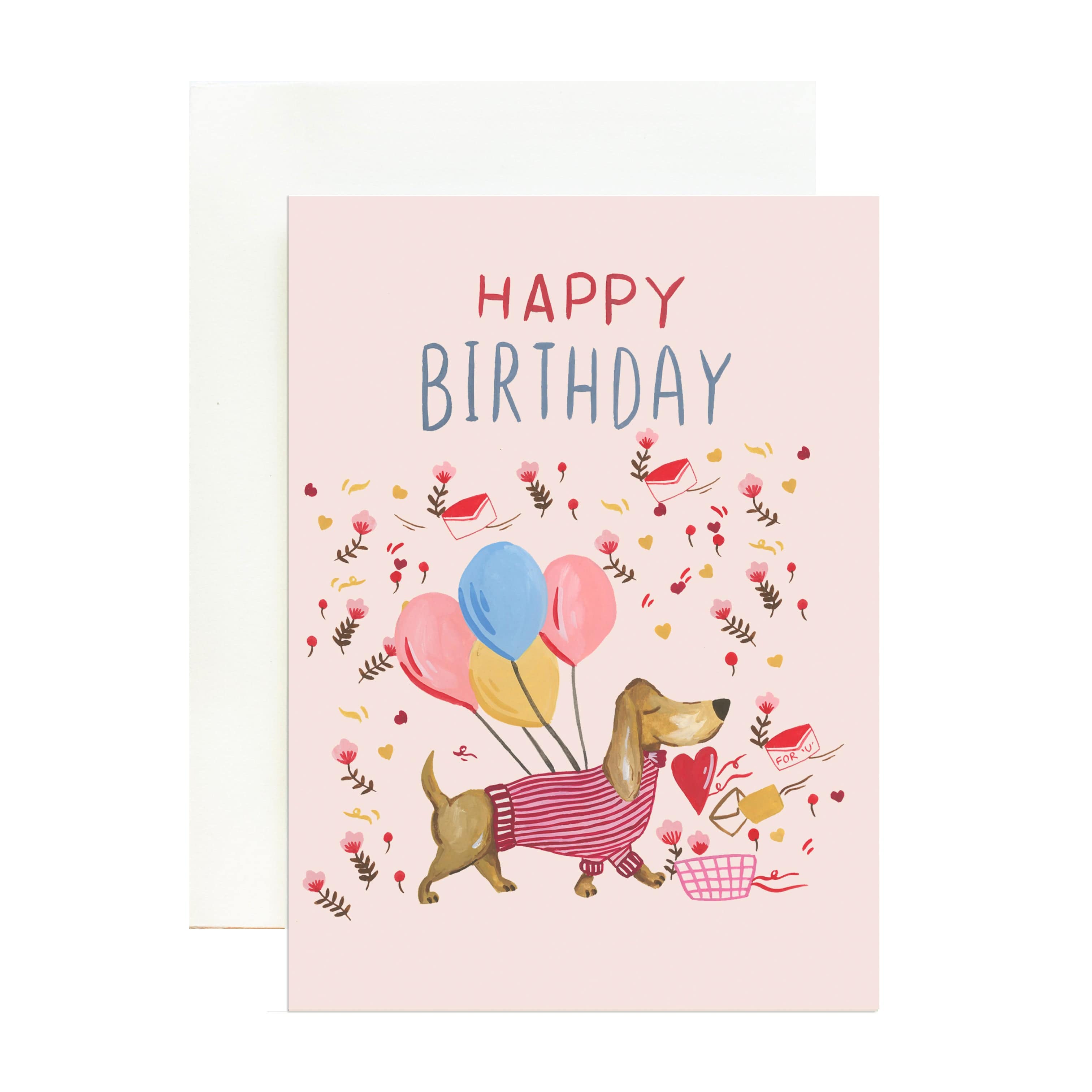THE SPRING PALETTE Greeting Card Mayo Birthday Card