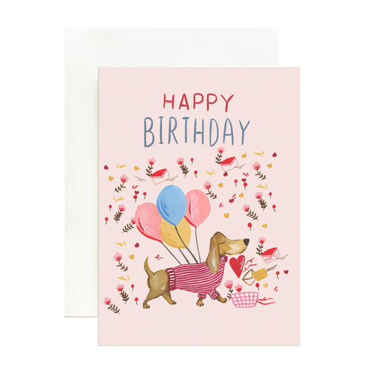 THE SPRING PALETTE Greeting Card Mayo Birthday Card