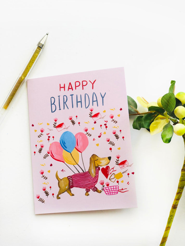 THE SPRING PALETTE Greeting Card Mayo Birthday Card